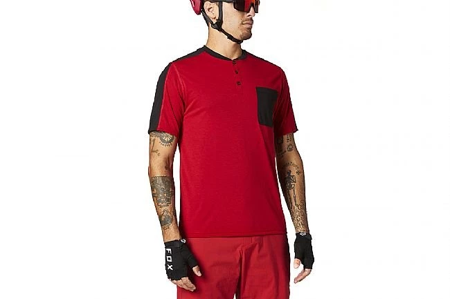 Fox Racing Men's Ranger DR SS Henley Jersey 3 Fox Racing Men's Ranger DR SS Henley Jersey